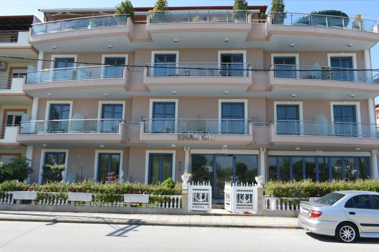 Enalion Aparthotel Olympiakí Aktí Exteriör bild